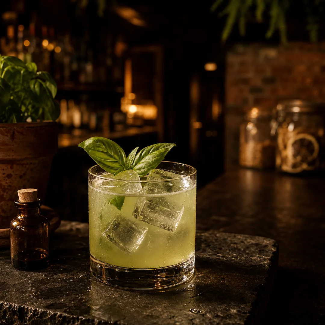 Gin Basil Smash