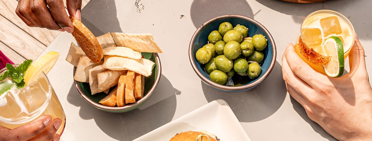 Curated charcuterie and cocktail experience