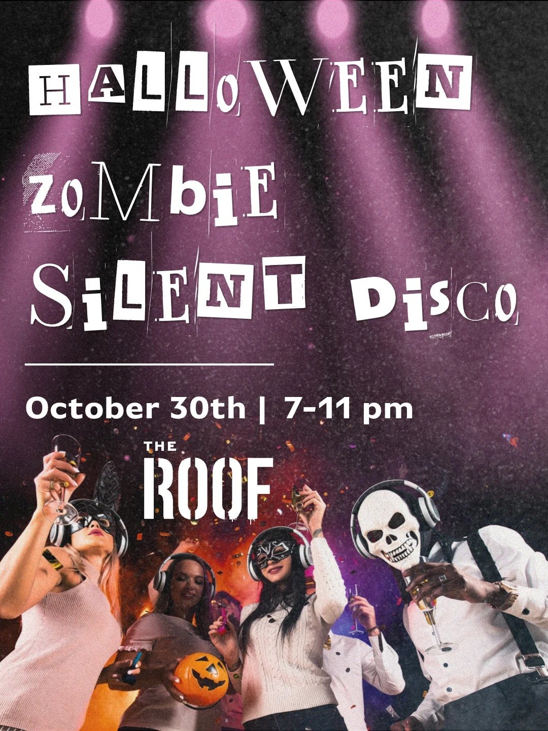 Halloween Zombie Silent Disco